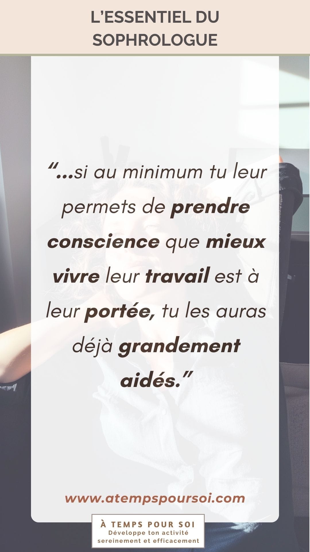 Comment faire un atelier de sophrologie de réduction du stress au travail.